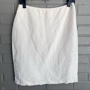 Vintage Ralph Lauren Blue Label Italian Linen Skirt, Size 10